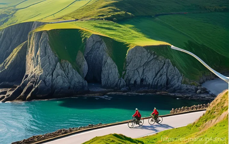 맨섬과 영국 관계 - **"A dynamic and picturesque scene celebrating the unique culture of the Isle of Man. In the foregro... 맨섬과 영국 관계 - **"A dynamic and picturesque scene celebrating the unique culture of the Isle of Man. In the foregro...